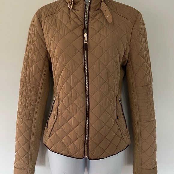 ZARA quilted beige classy coat/ Jacket - Picture 8 of 16
